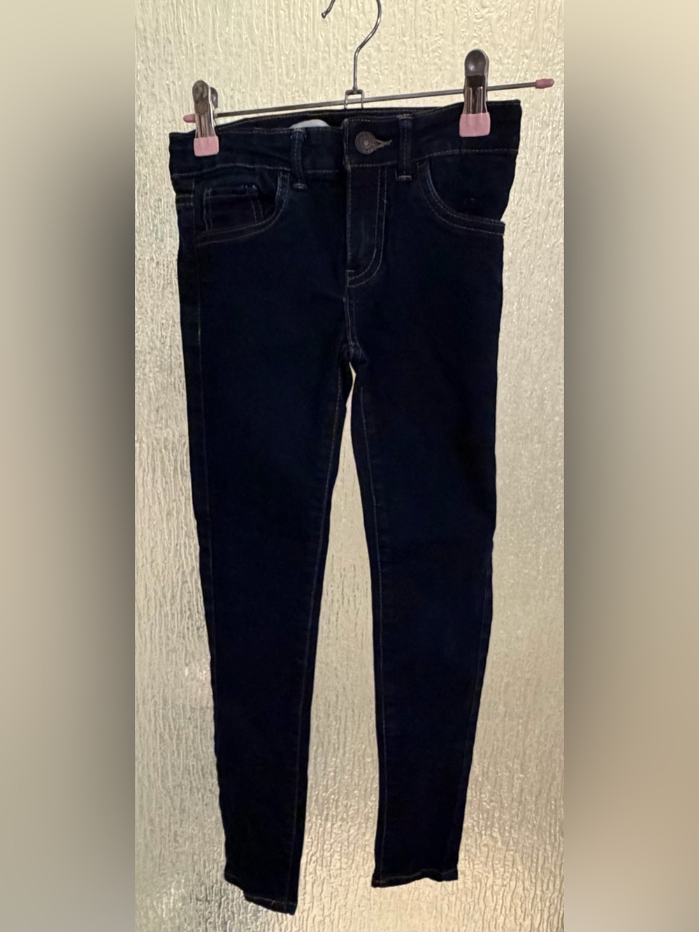 Levi's 710 Super Skinny Jeans Girl's Size 7 Dark Wash EUC $18